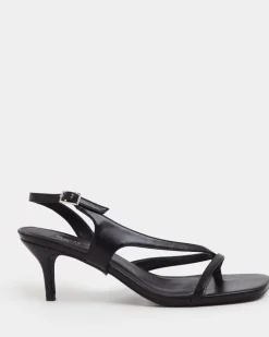 Toe-Post Heel Sandals