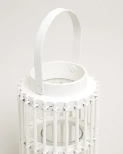 White Wooden Lantern
