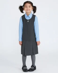 Zip Front Pinafore